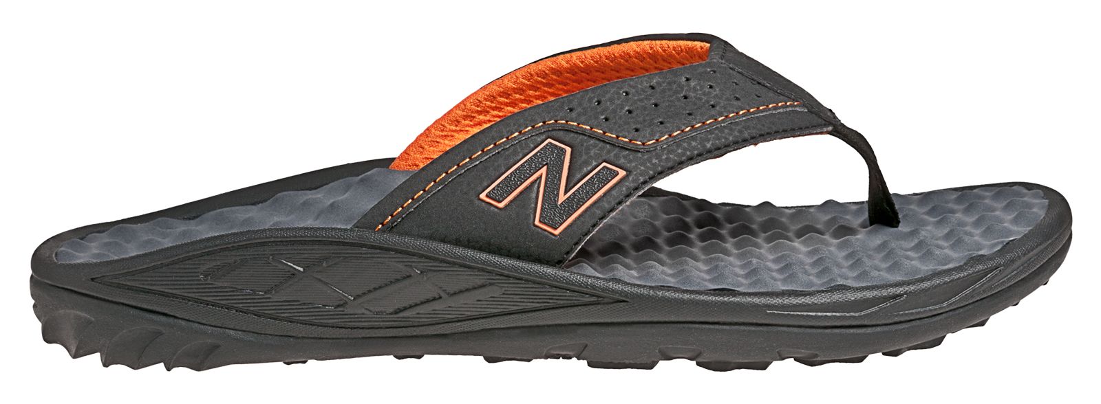 New Balance 6033, Black with Orange