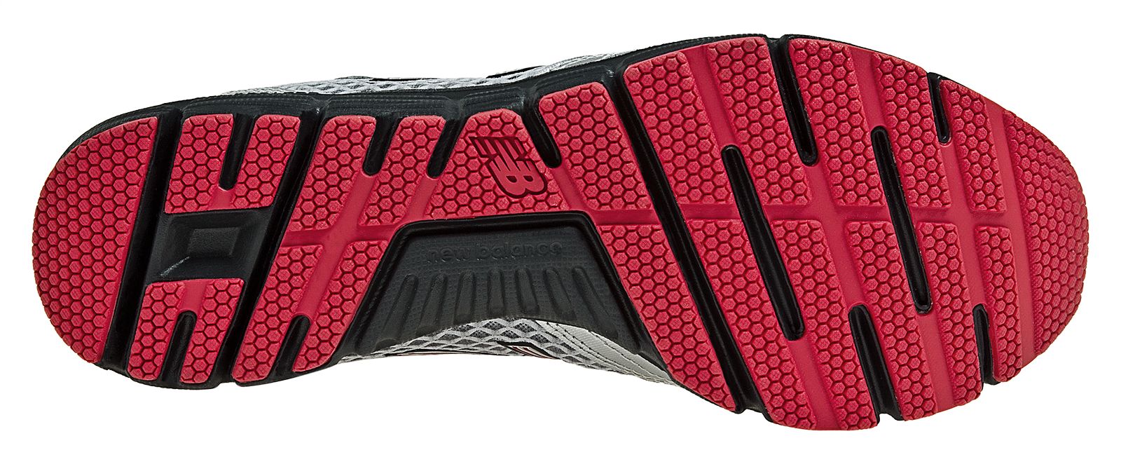 New Balance 630v2, Silver with Red