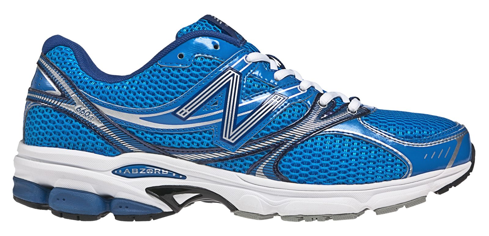 New Balance 660v2, Cobalt Blue with Silver & White