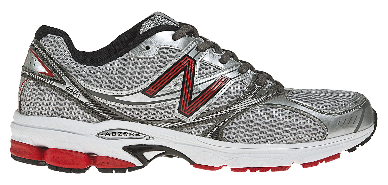 New Balance 660v2, Grey with Red