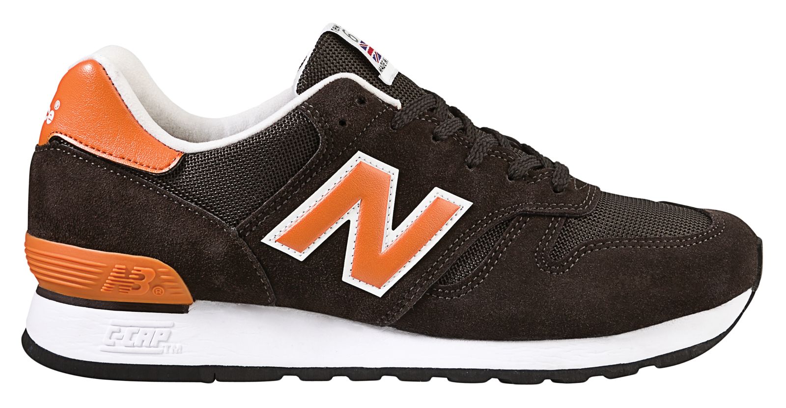 New Balance 670, Brown with Orange