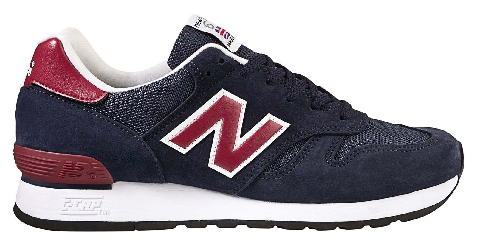 New Balance 670, Navy with Red