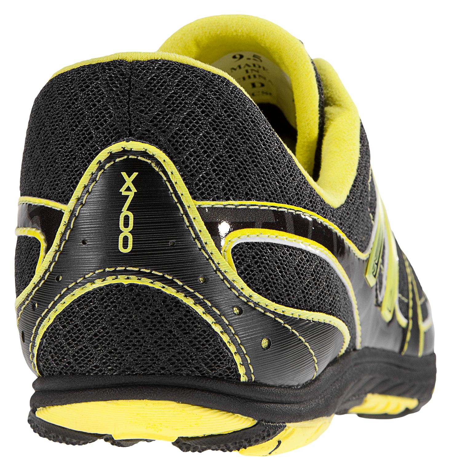 New Balance 700, Black with Tender Yellow