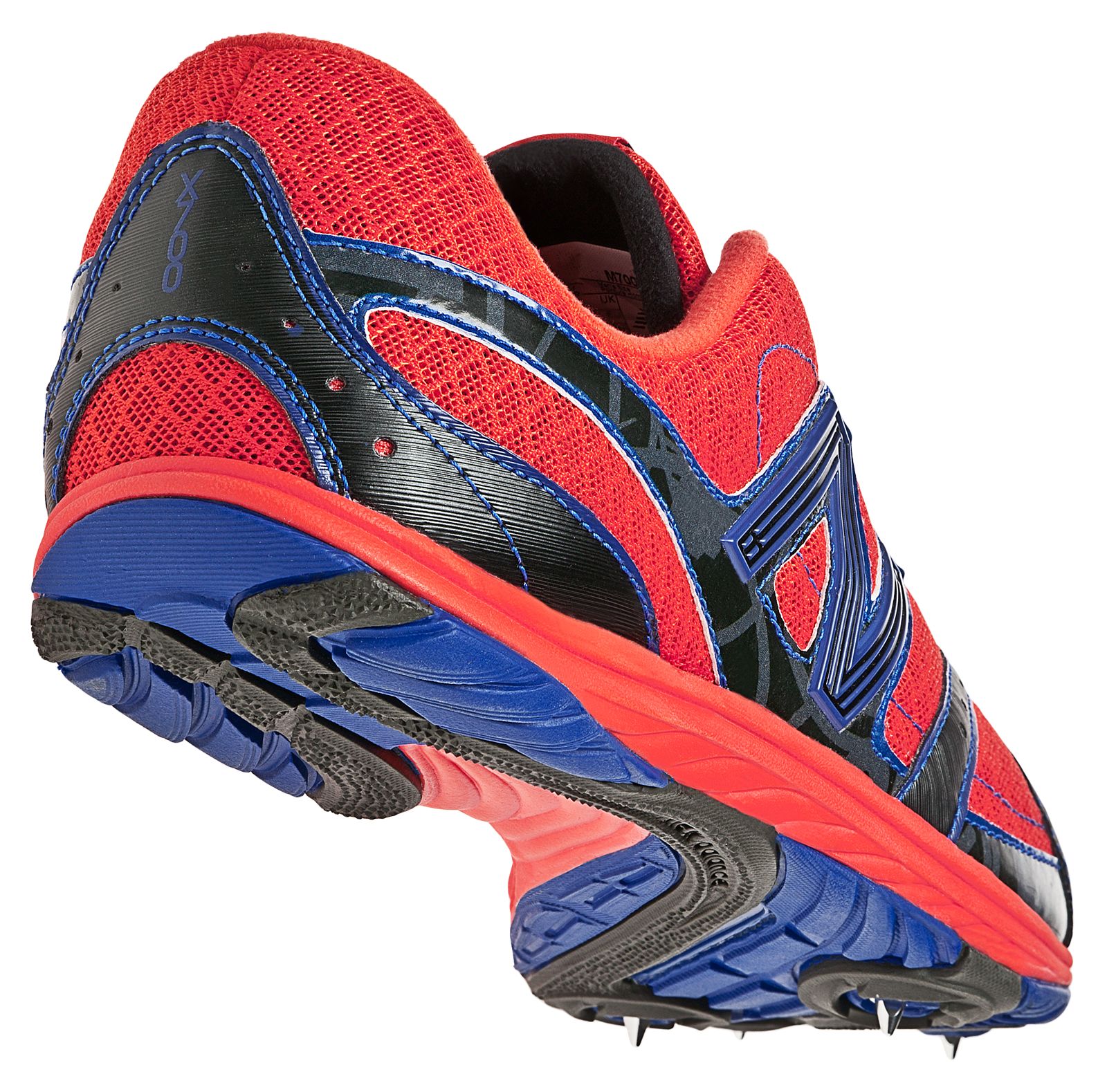 New Balance 700, Cherry Tomato with Black &amp; Blue