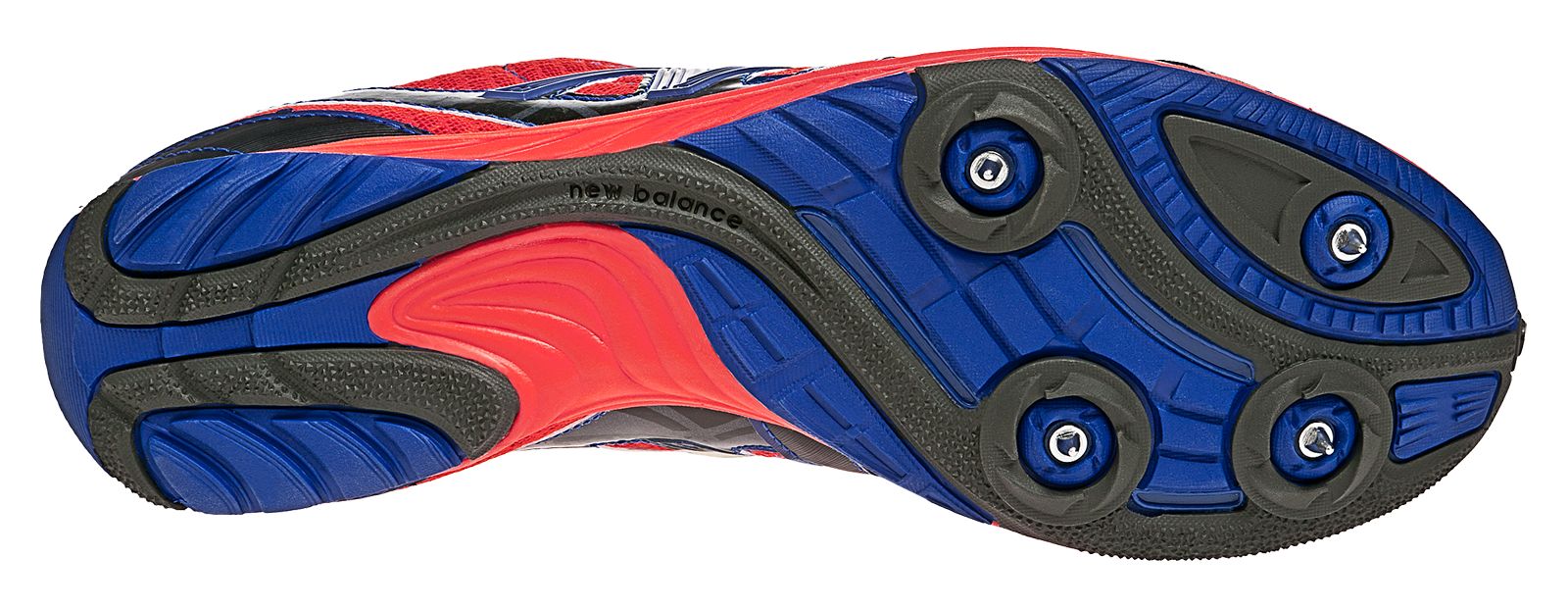 New Balance 700, Cherry Tomato with Black &amp; Blue