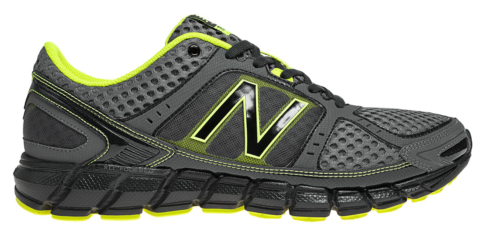 New Balance 750, Grey with Yellow