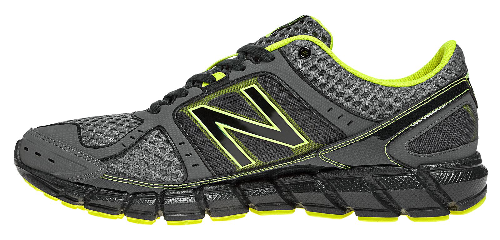 New Balance 750, Grey with Yellow