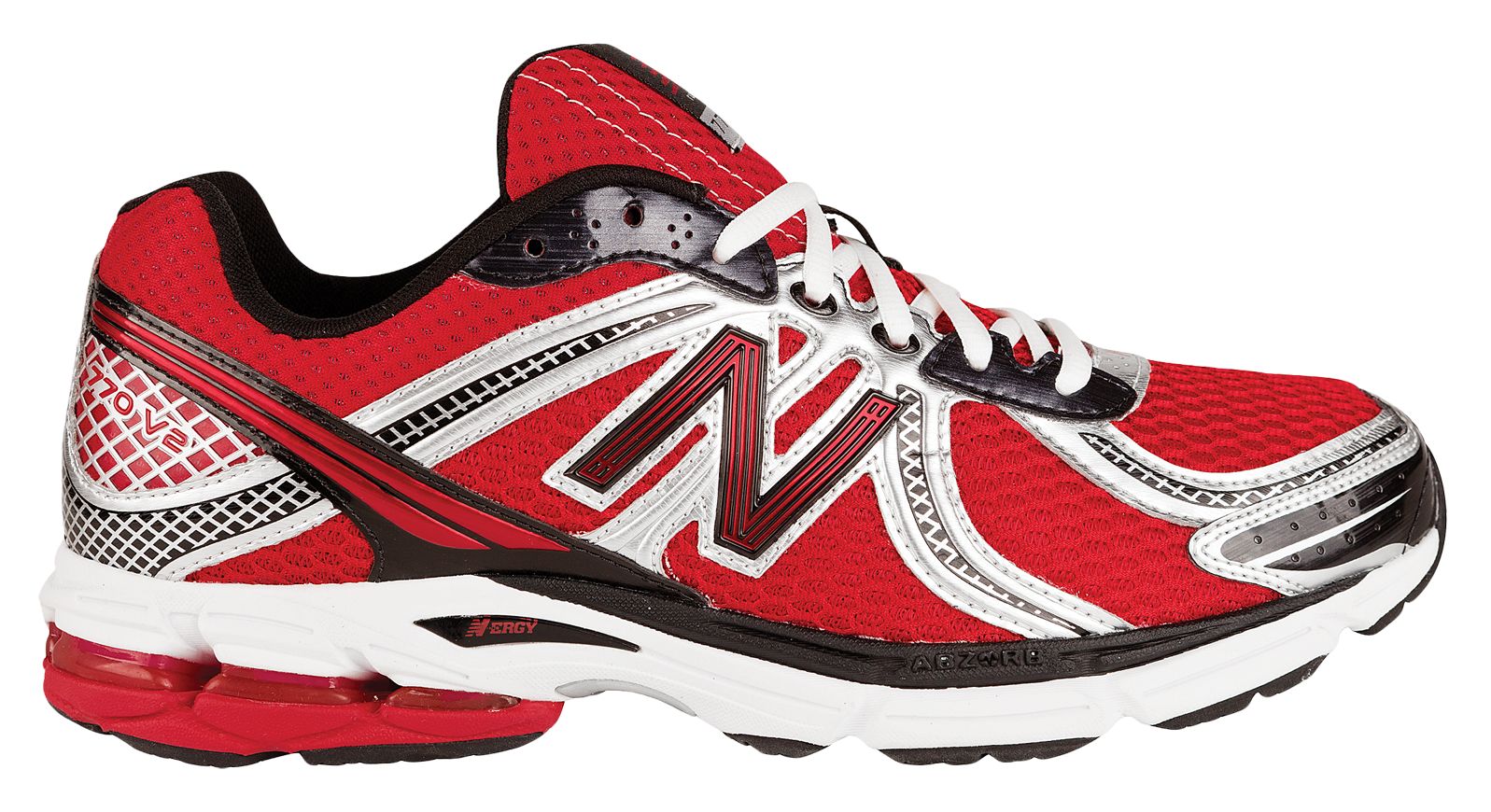 New Balance 770v2, Red with Silver