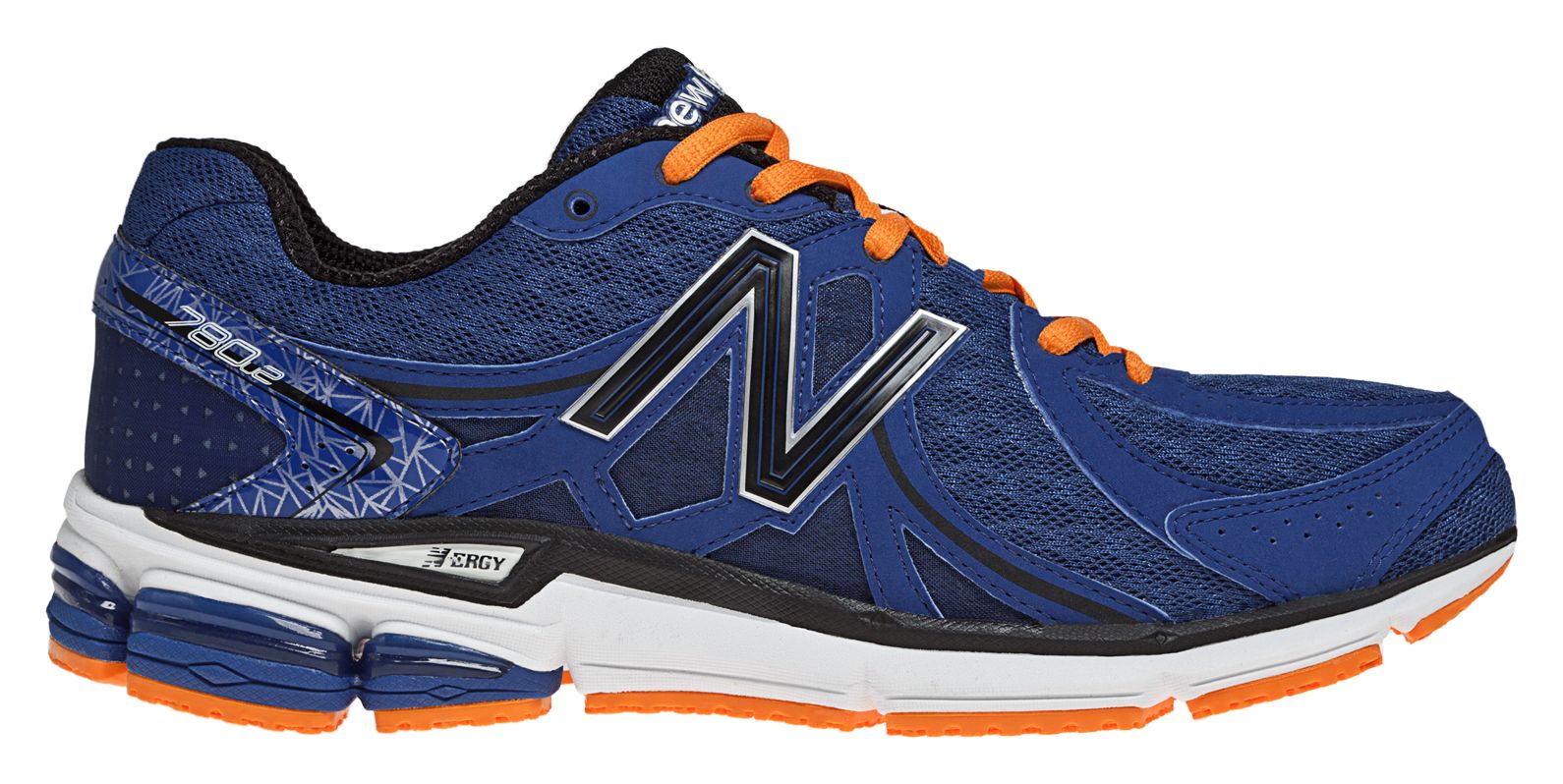 New Balance 780v2, Blue with Orange