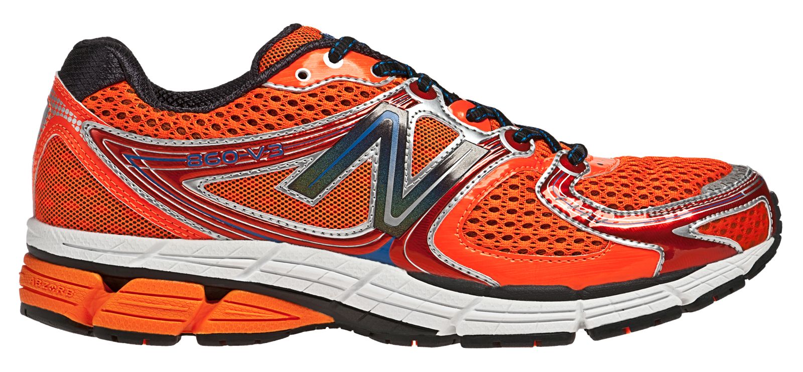 New Balance 860v3, Orange with Silver