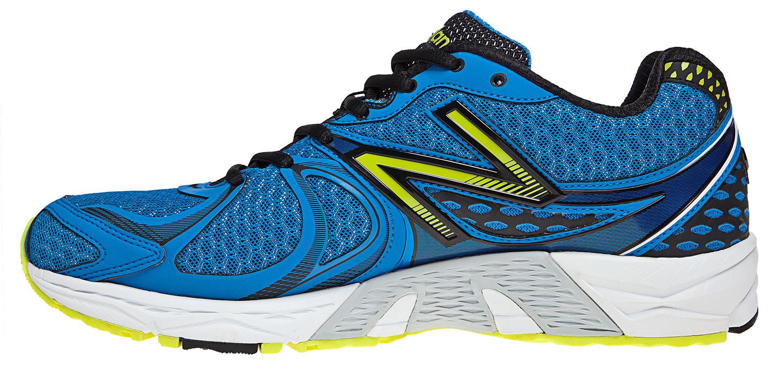 New Balance 870v2, Blue with Yellow &amp; Black