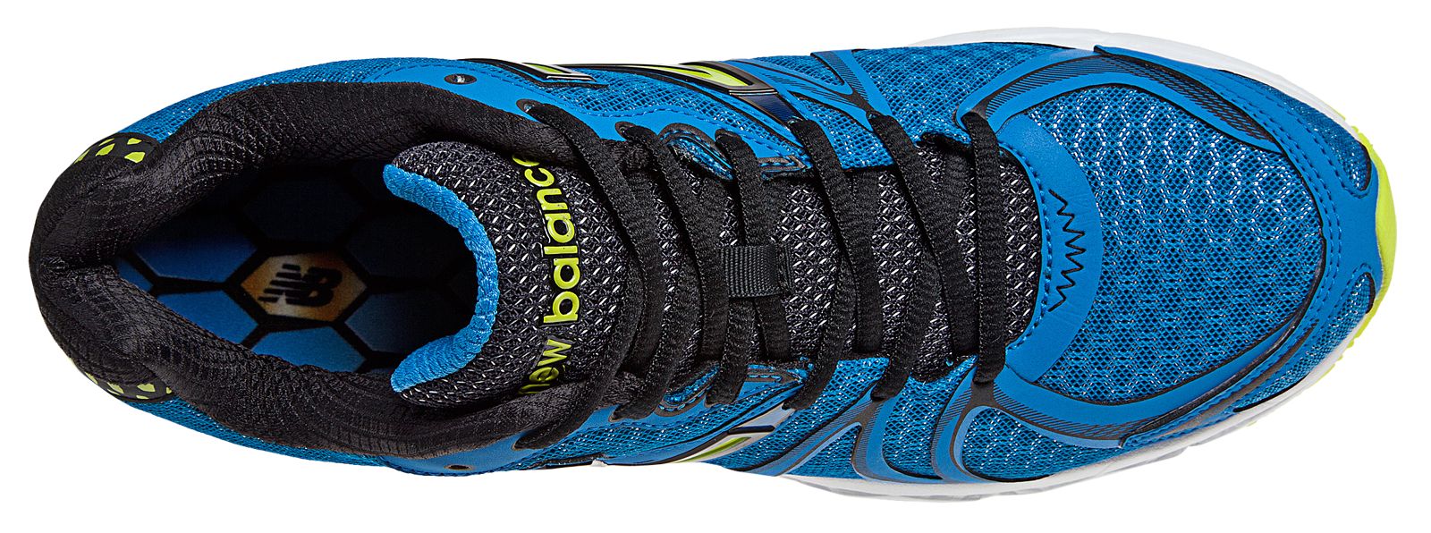New Balance 870v2, Blue with Yellow &amp; Black
