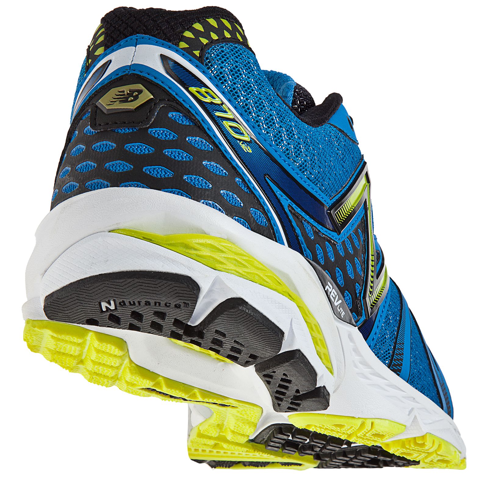 New Balance 870v2, Blue with Yellow &amp; Black