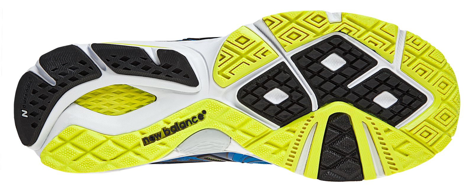 New Balance 870v2, Blue with Yellow &amp; Black