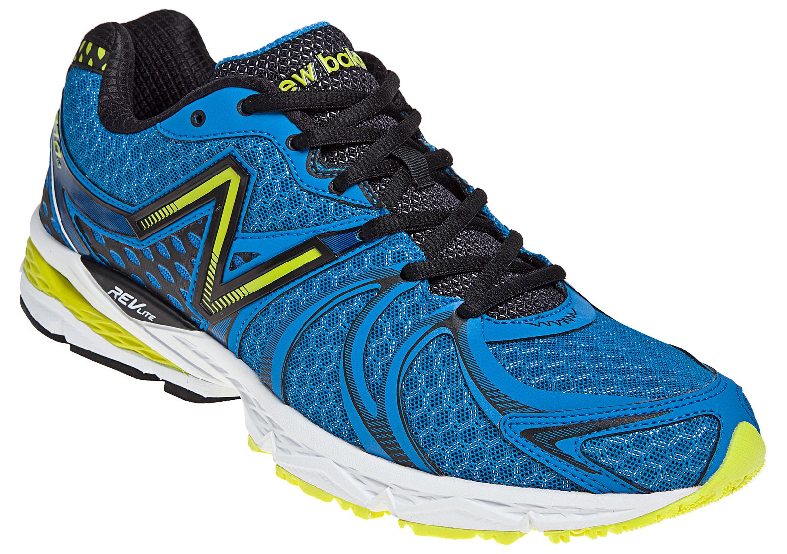 New Balance 870v2, Blue with Yellow &amp; Black