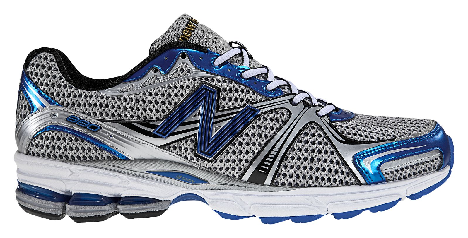 New Balance 880, Silver with Blue