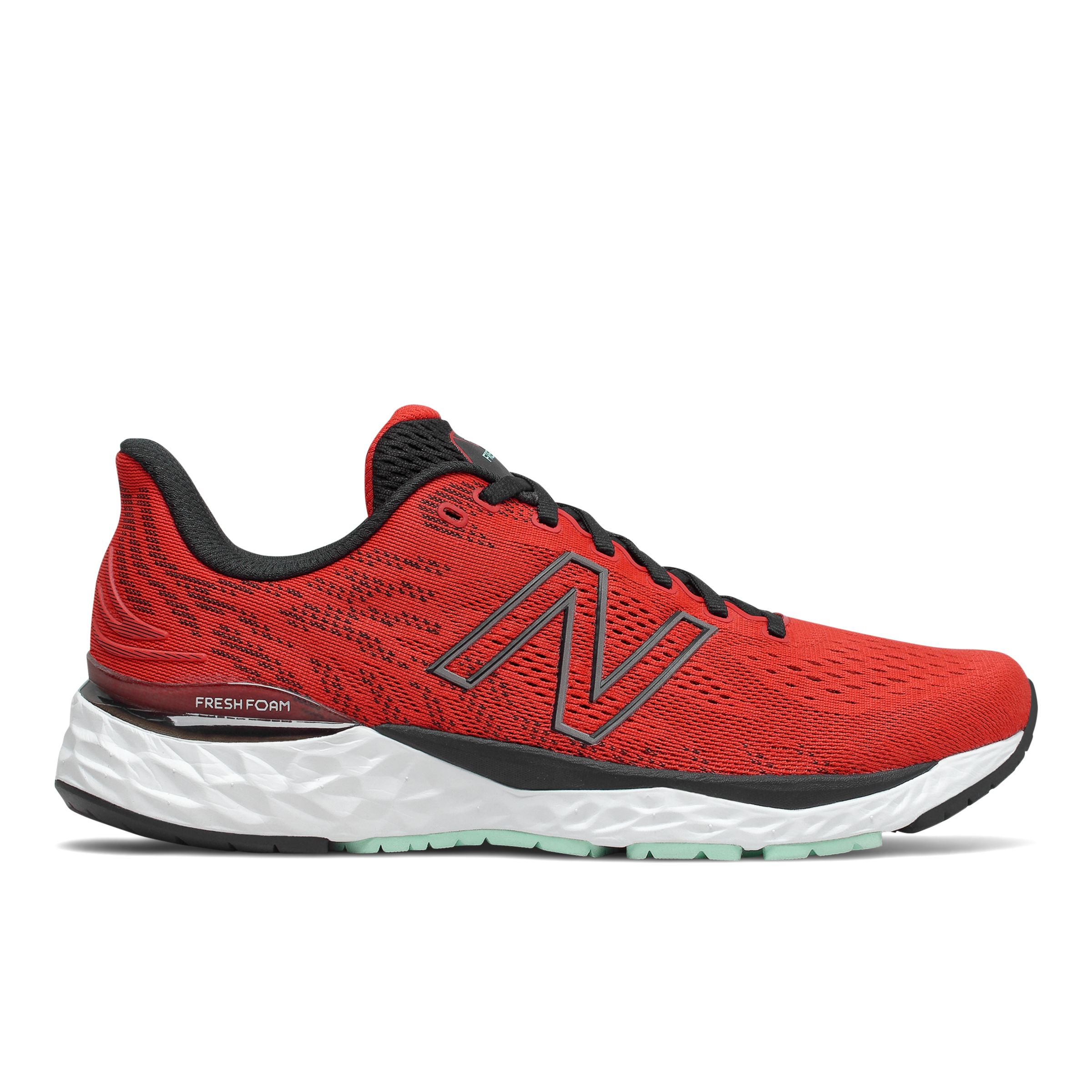 Herren New Balance Fresh Foam 880v11 - Velocity Red/Black, Velocity Red/Black - M880R11