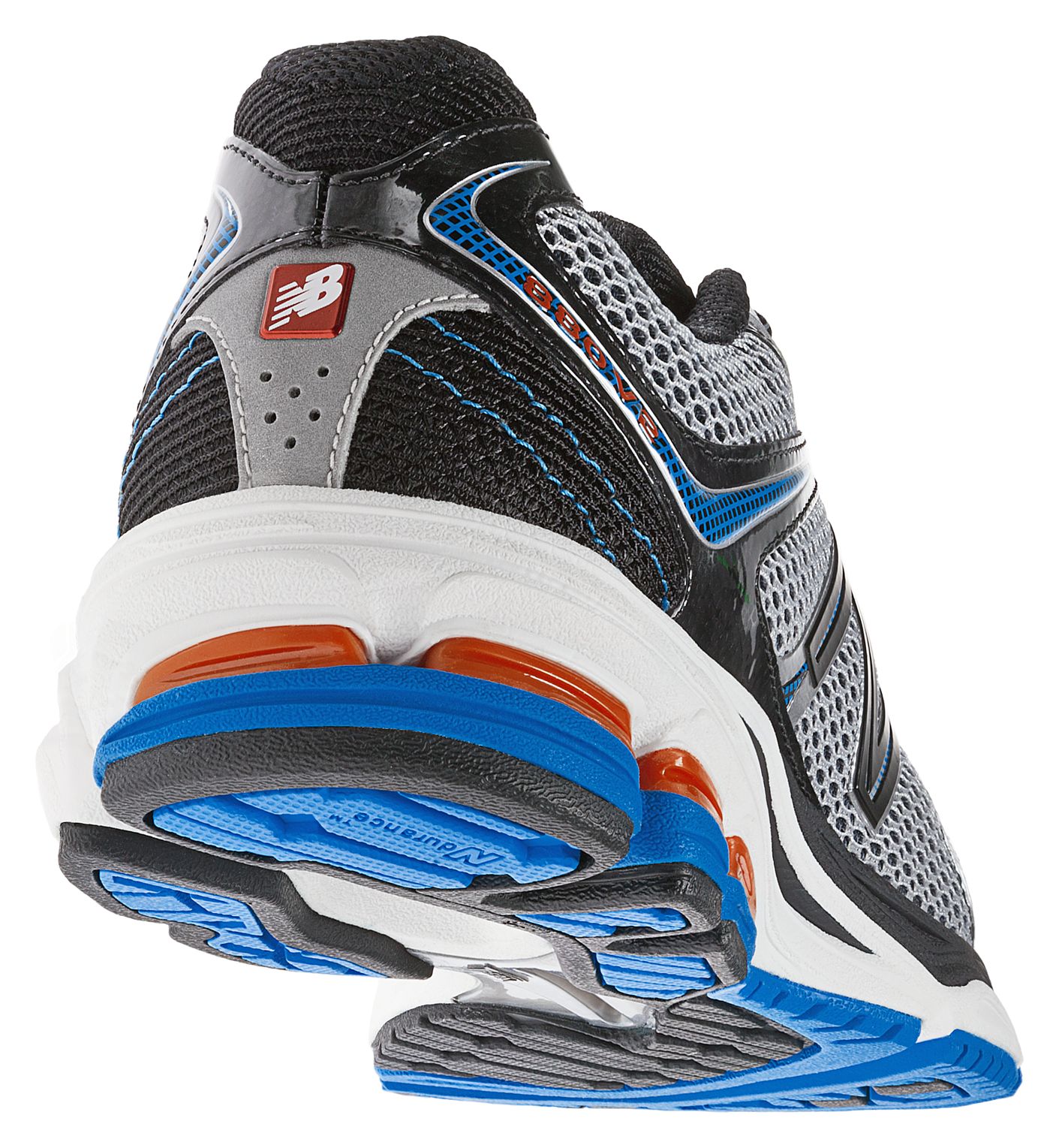 New Balance 880v2, White with Blue &amp; Black