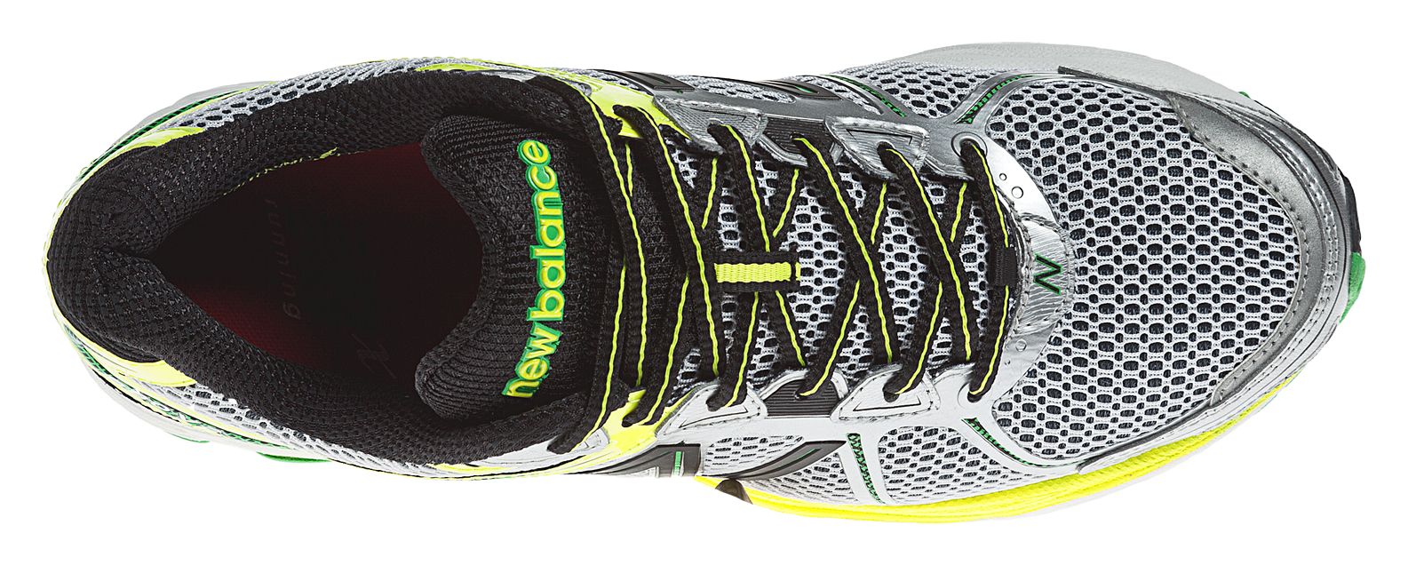 New Balance M880WY2, White with Yellow &amp; Green