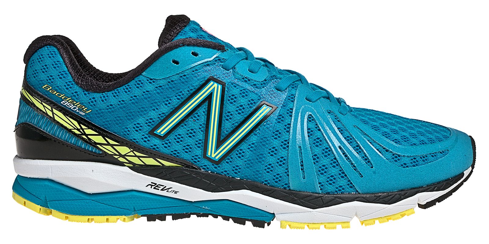 New Balance 890v2, Electric Blue with Lime Green & Black
