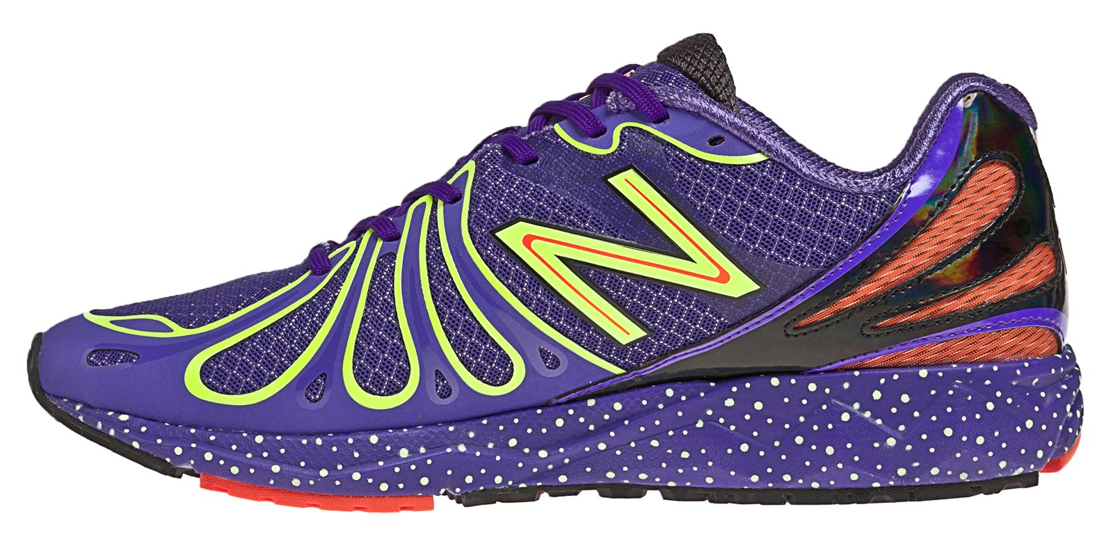 New Balance 890v3, Purple with Yellow &amp; Red