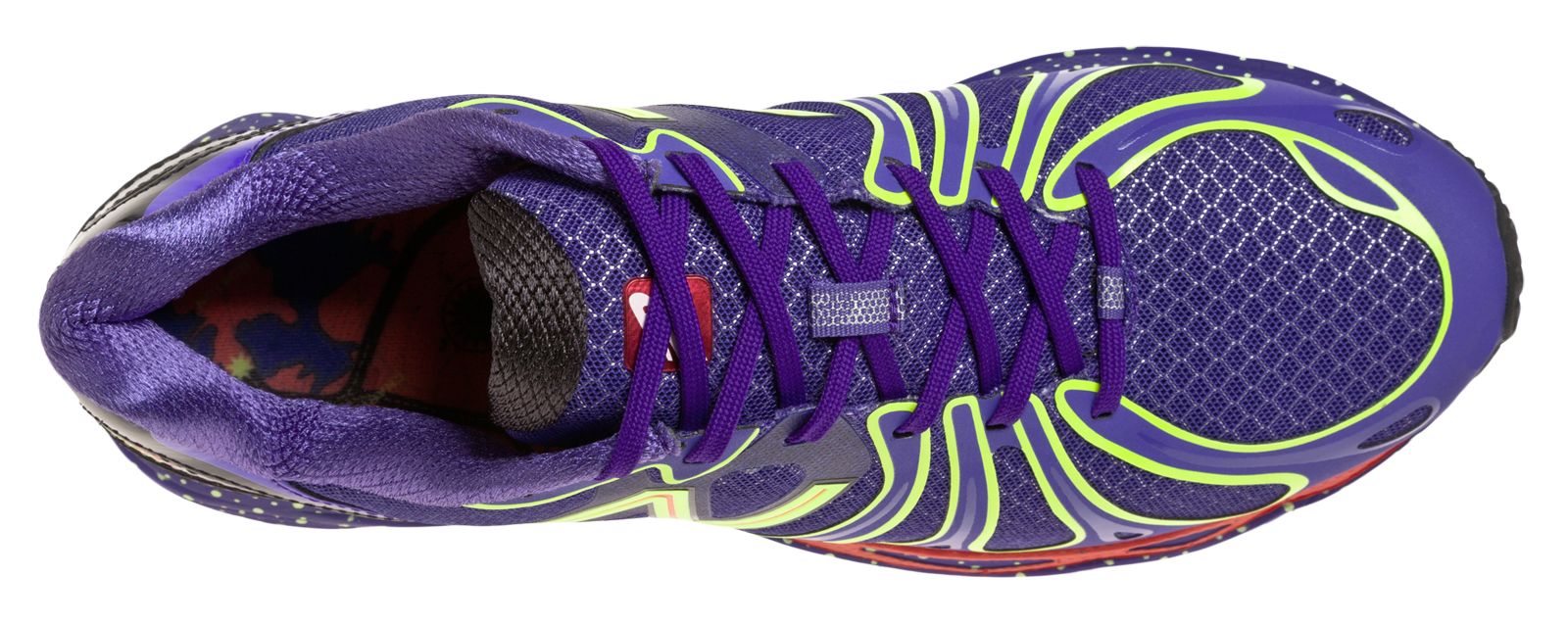 New Balance 890v3, Purple with Yellow &amp; Red