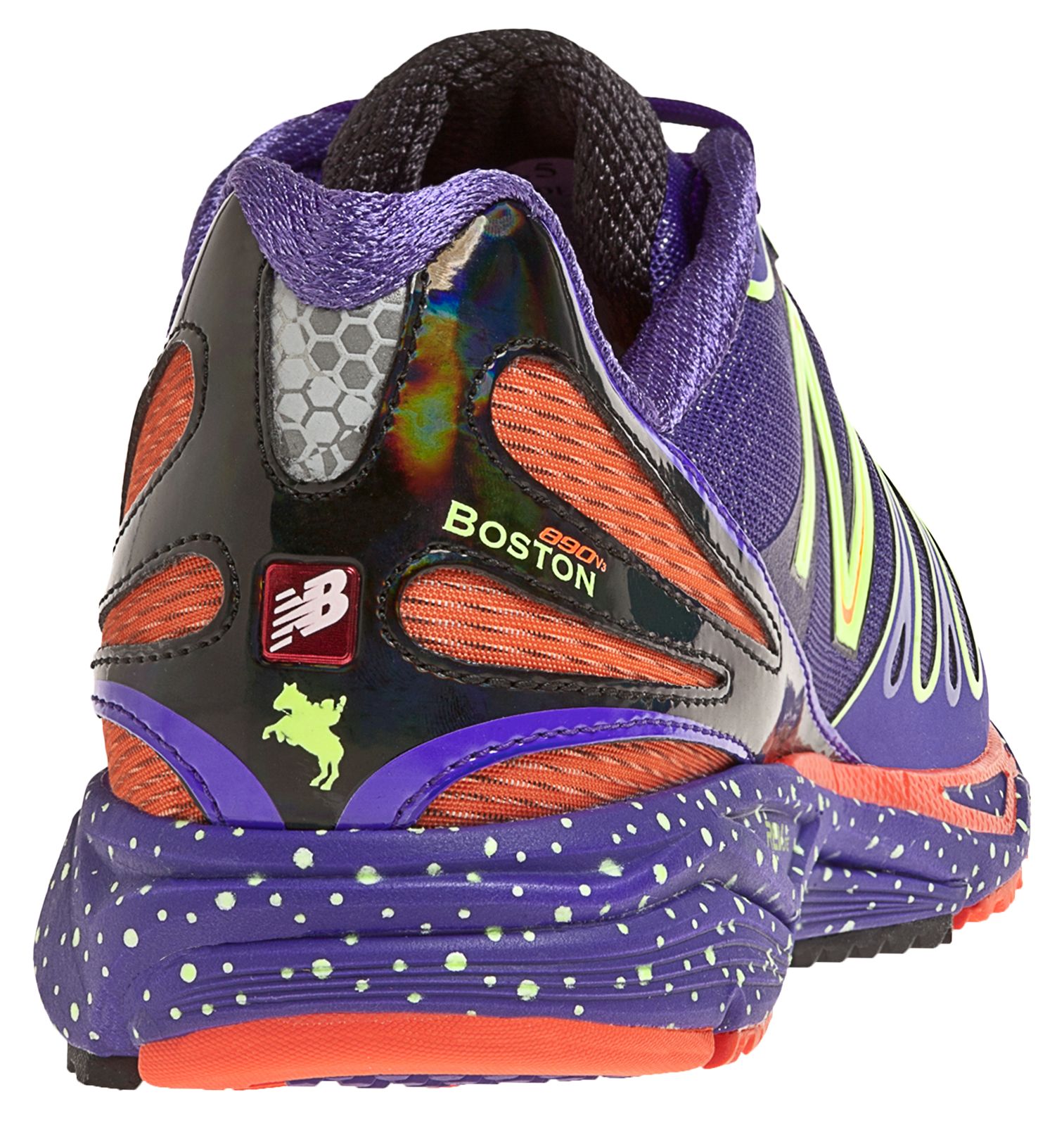 New Balance 890v3, Purple with Yellow &amp; Red