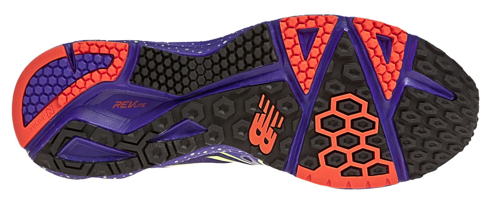 New Balance 890v3, Purple with Yellow &amp; Red