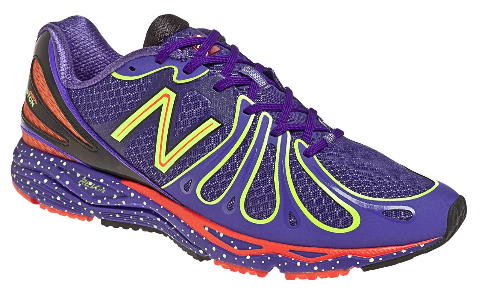 New Balance 890v3, Purple with Yellow &amp; Red