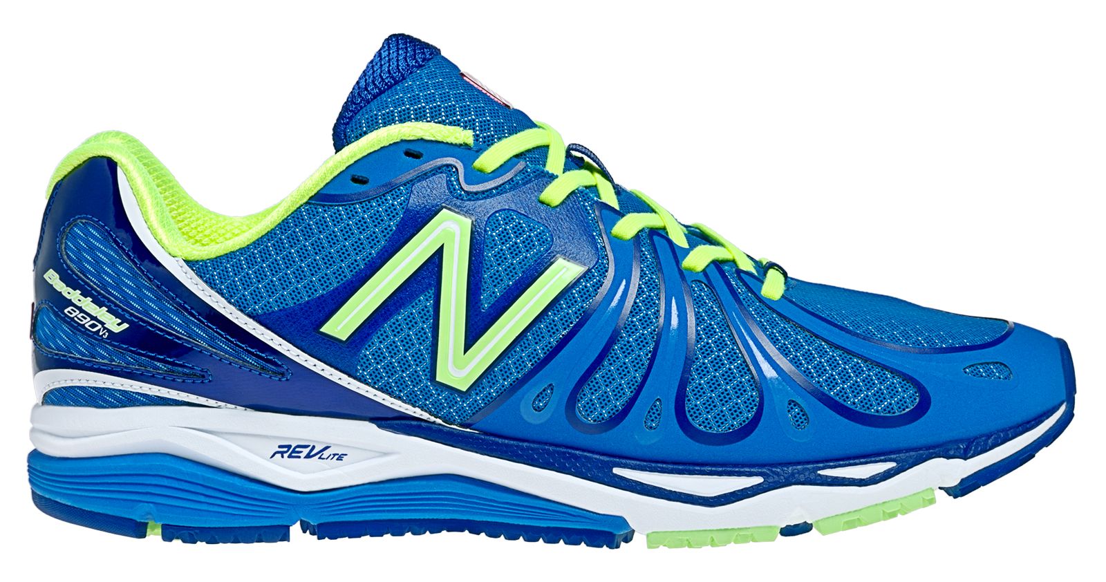New Balance 890v3, Blue with Yellow & White