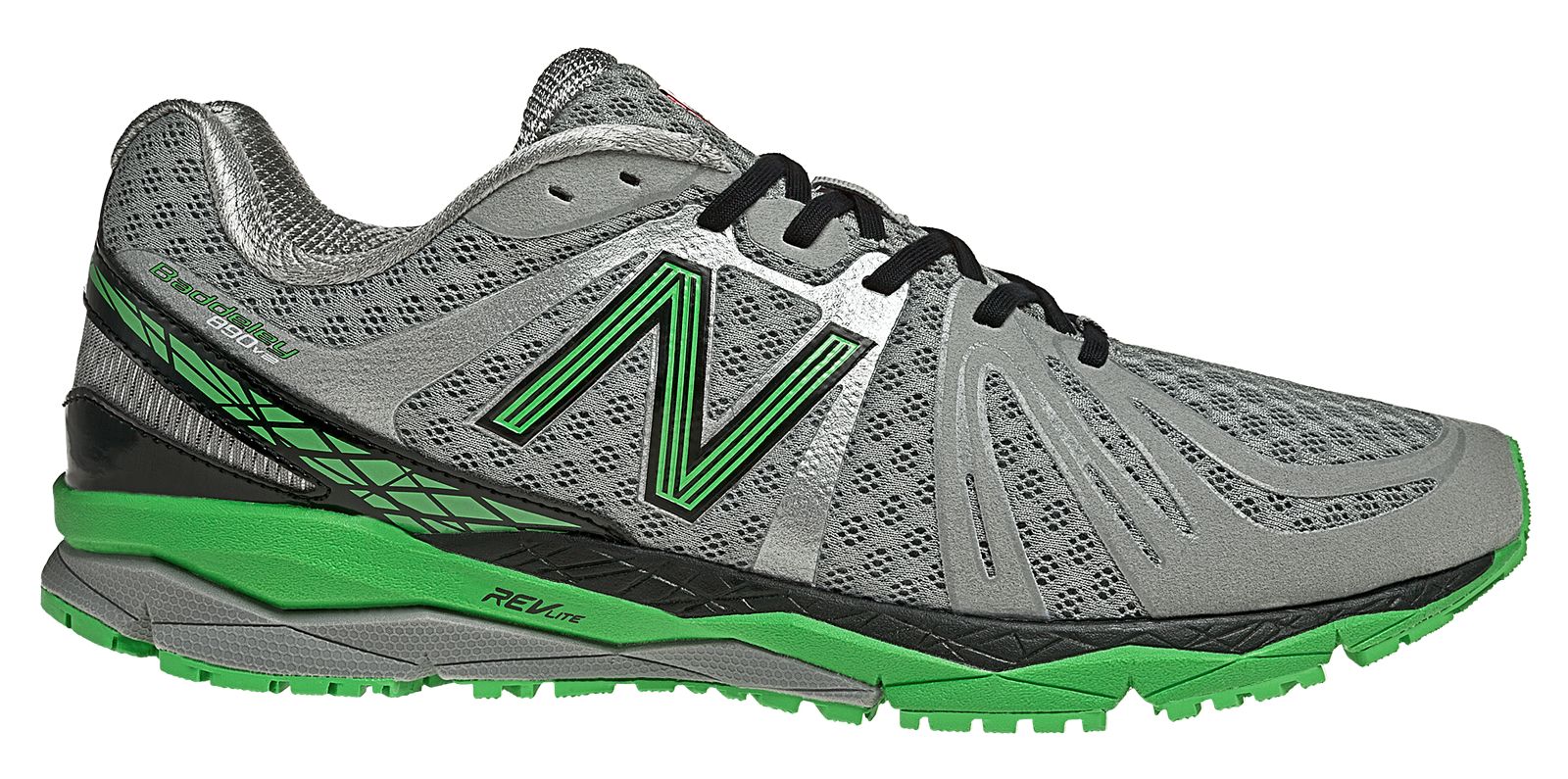 New Balance 890v2, Grey with Green