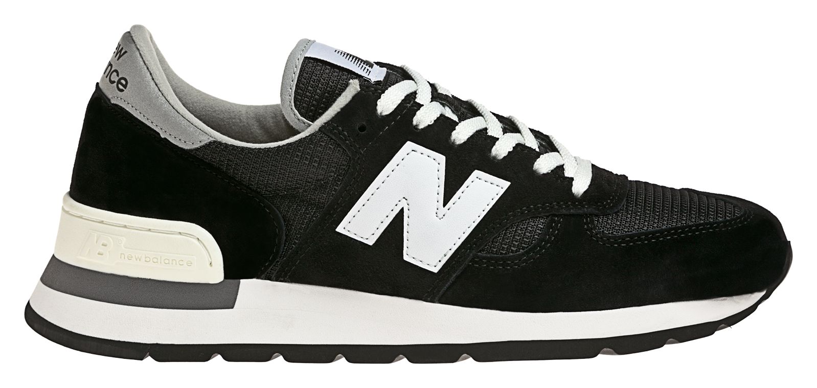 New Balance 990, Black with White