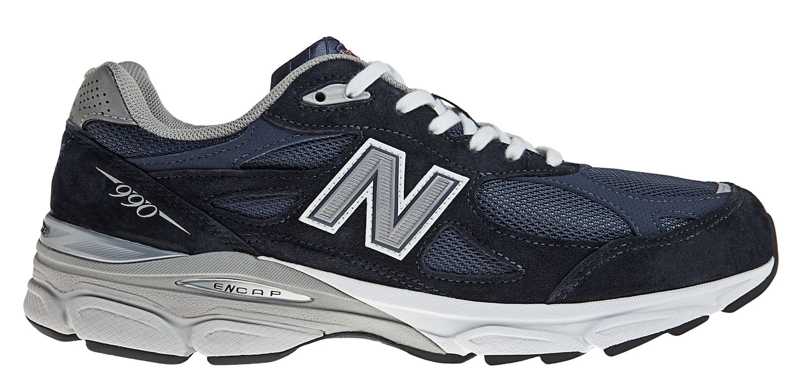 New Balance 990v3, Navy with Grey & White