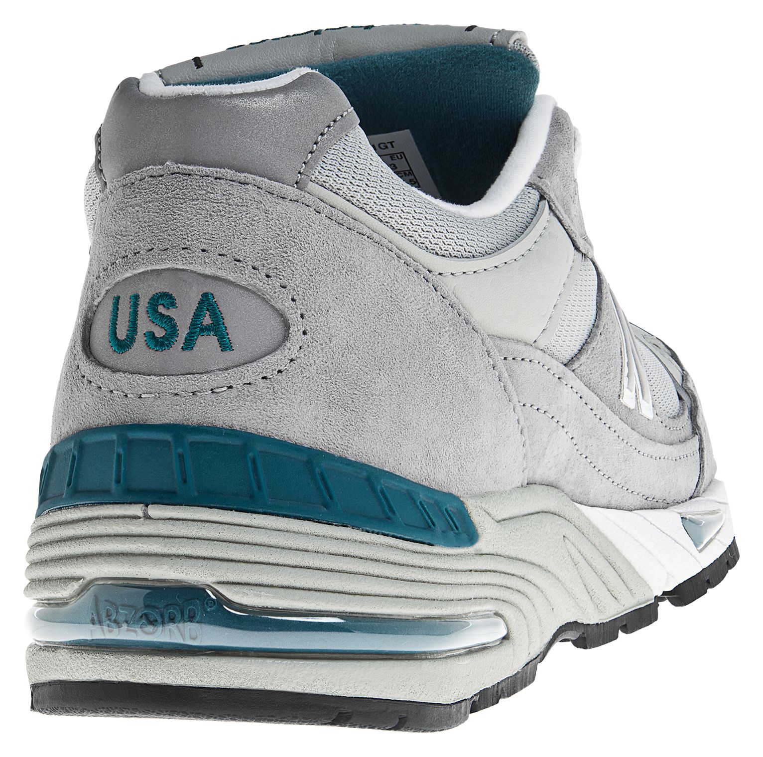 New Balance 991, Grey with White &amp; Blue