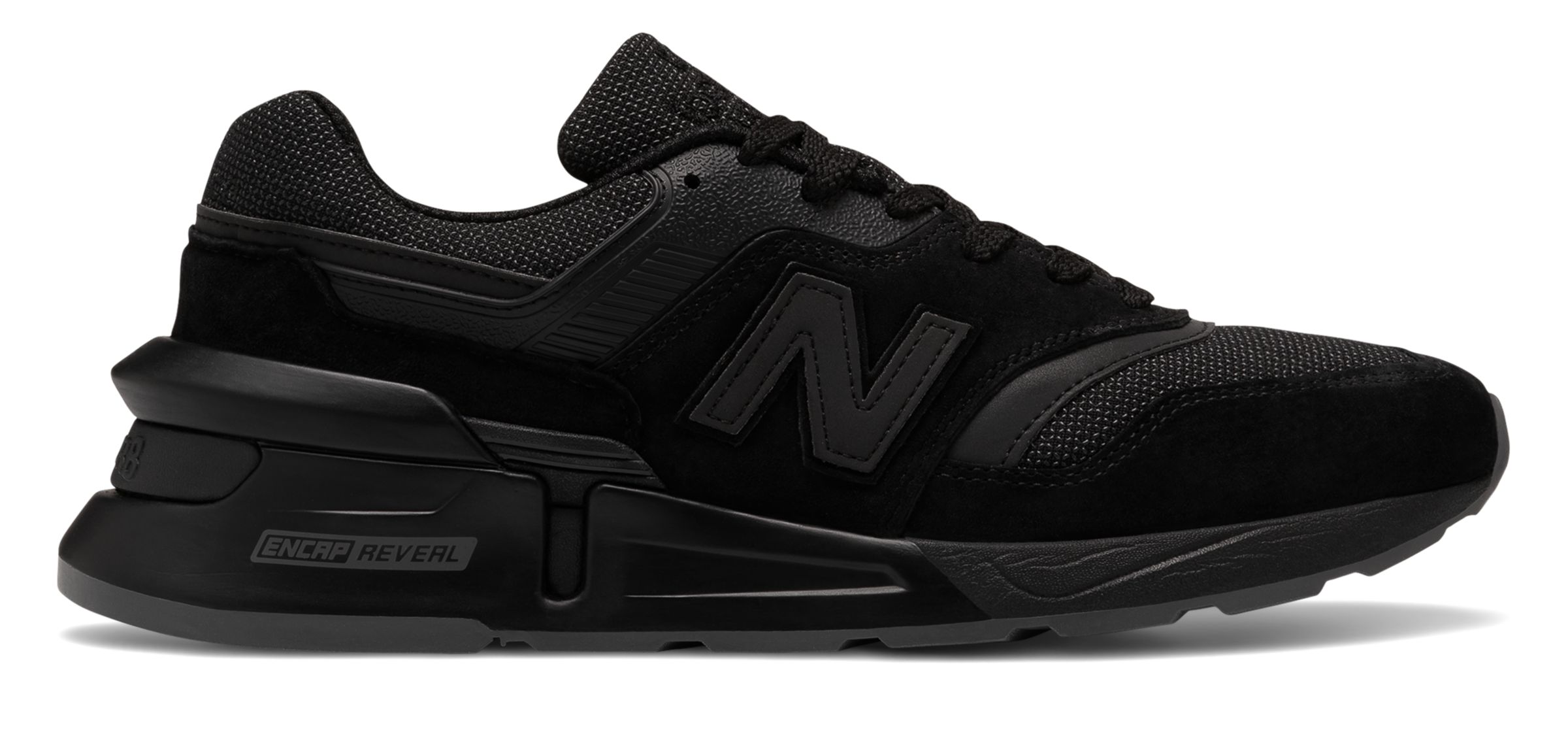 New Balance 997S Shoes - Black - M997SNF