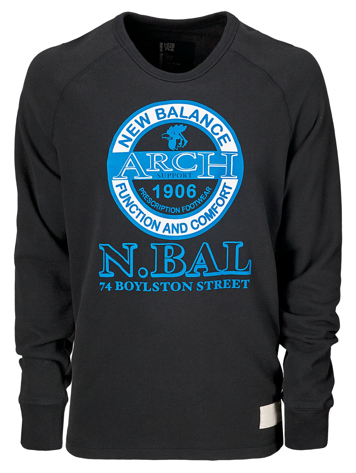 Boylston Crewneck, Black