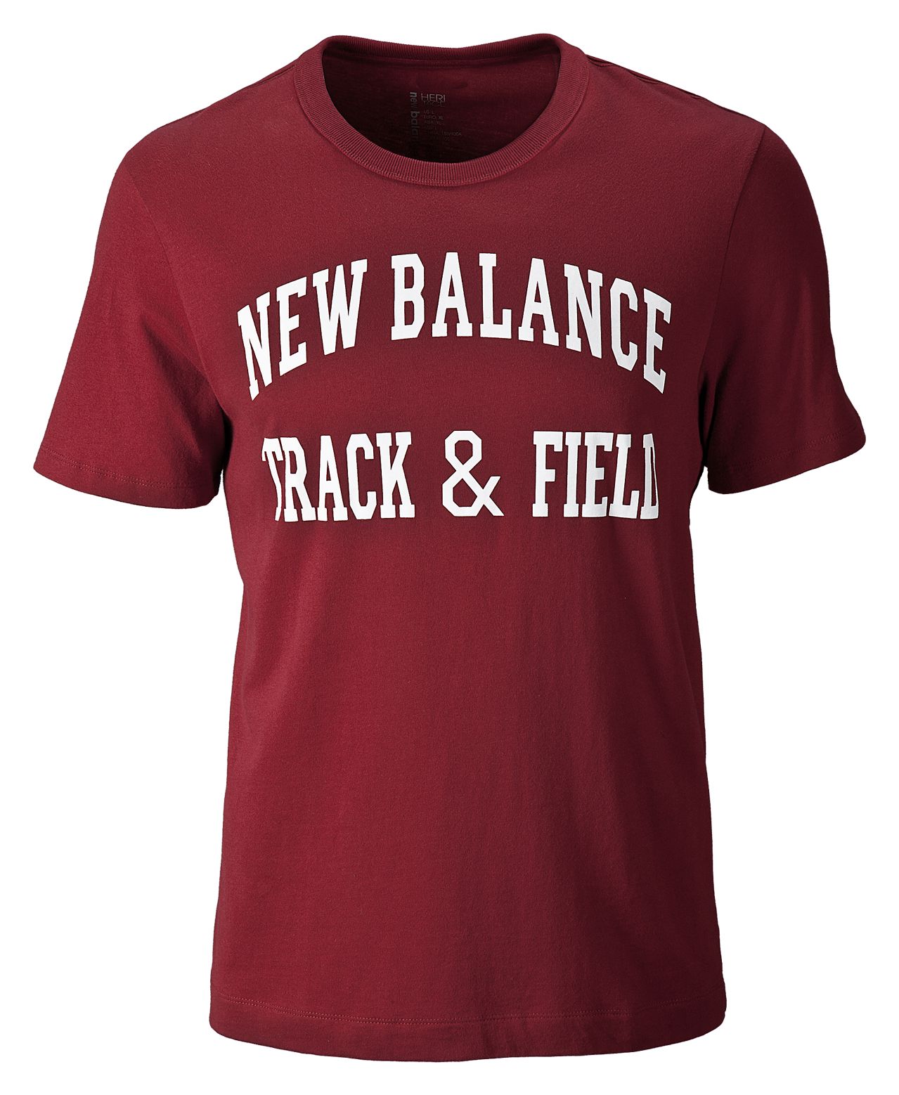 Track and Field Short Sleeve Tee, Rio Red