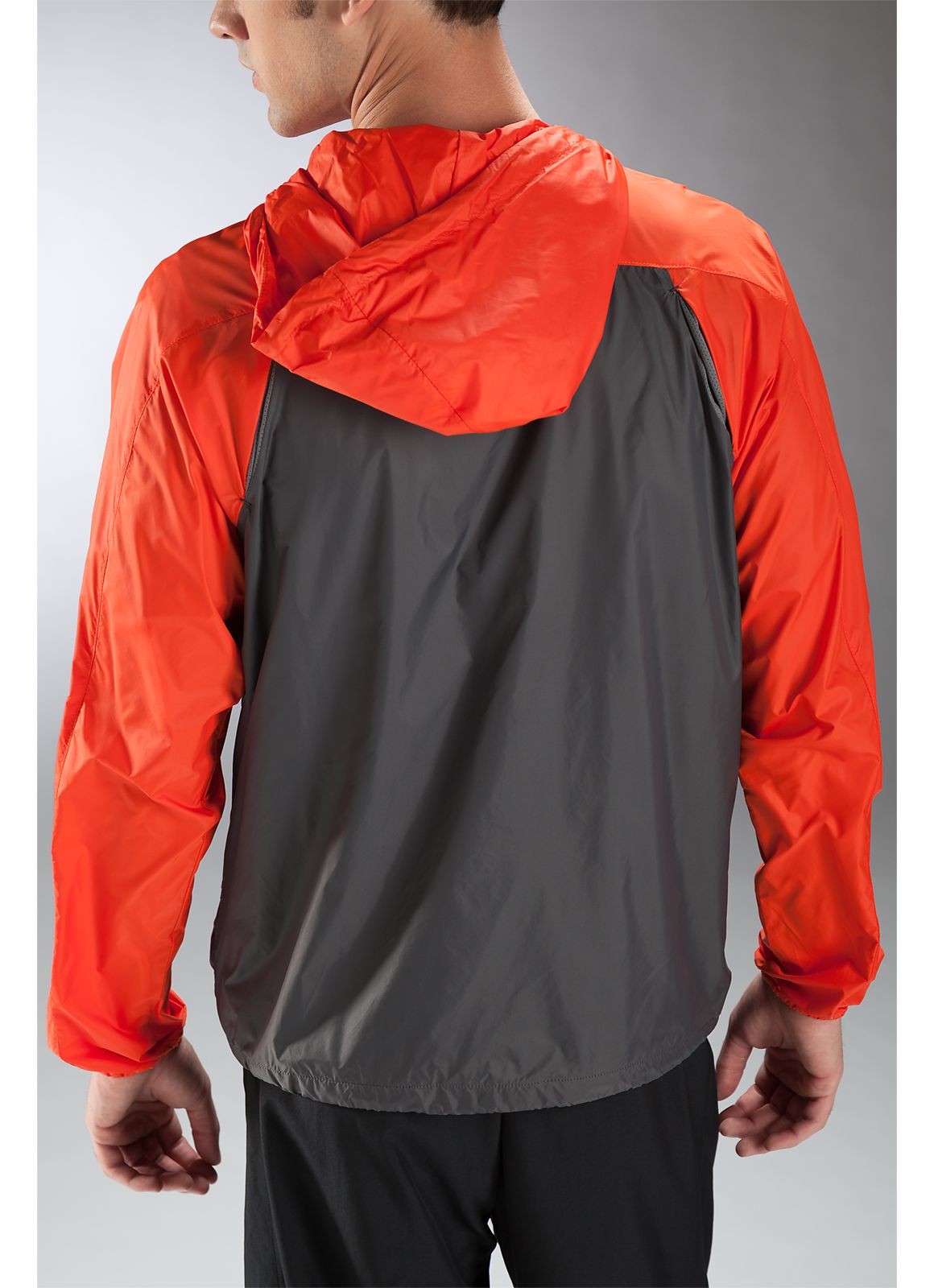 Windcheater Jacket, Orange with Magnet
