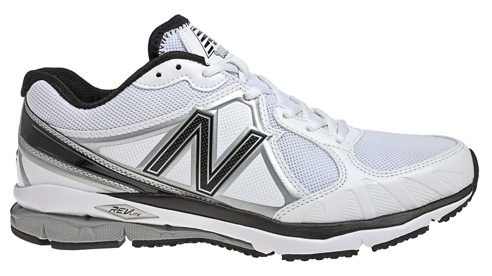 New Balance 1000, White with Black