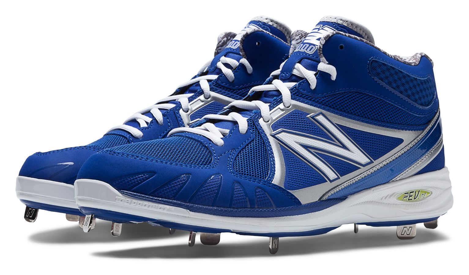 new balance baseball cleats blue and white