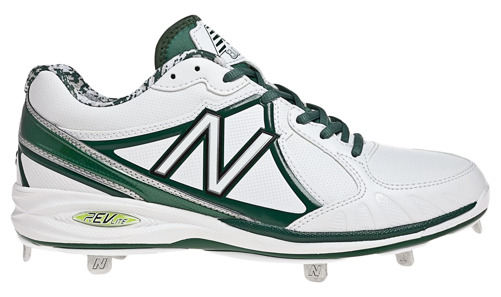 New Balance 3000, White with Green