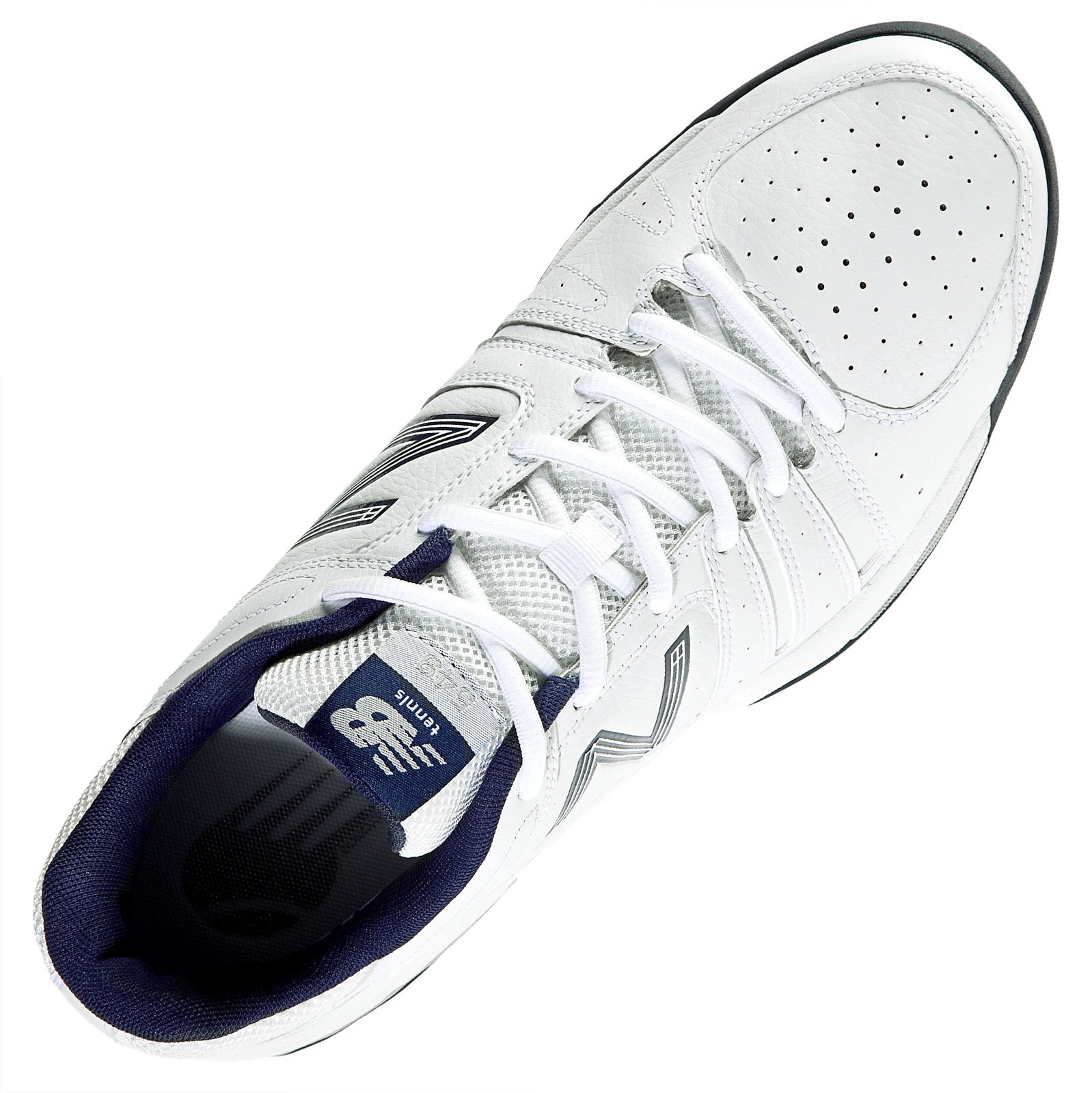 New Balance 549, White with Navy