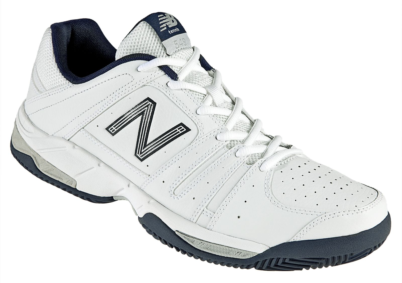 New Balance 549, White with Navy
