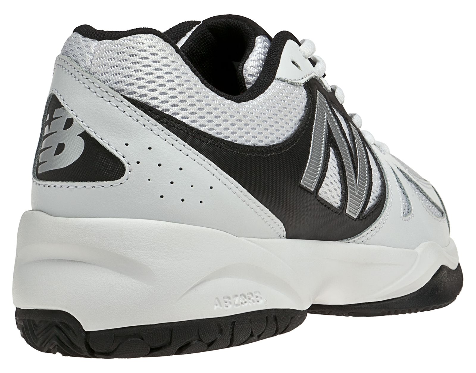 New Balance 696, White with Black &amp; Silver