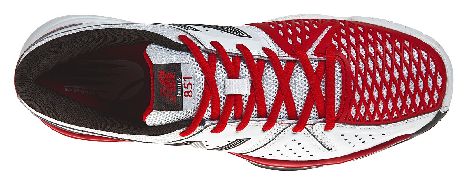 New Balance 851, White with Red