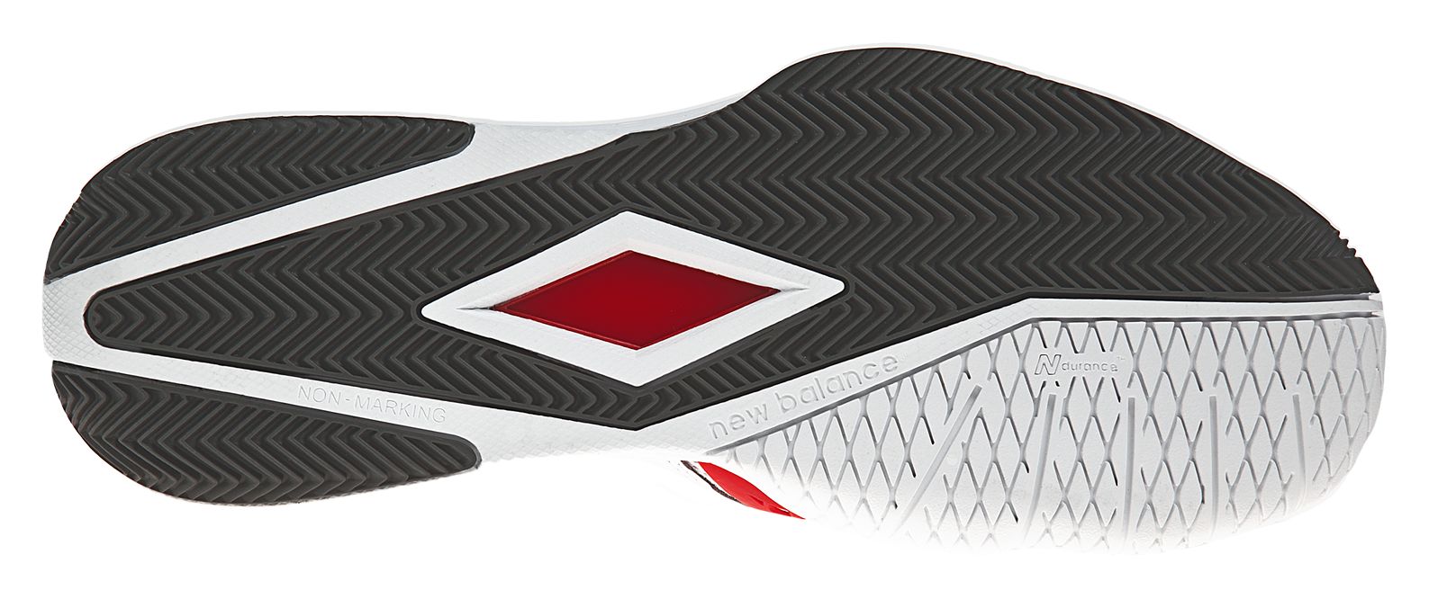 New Balance 851, White with Red