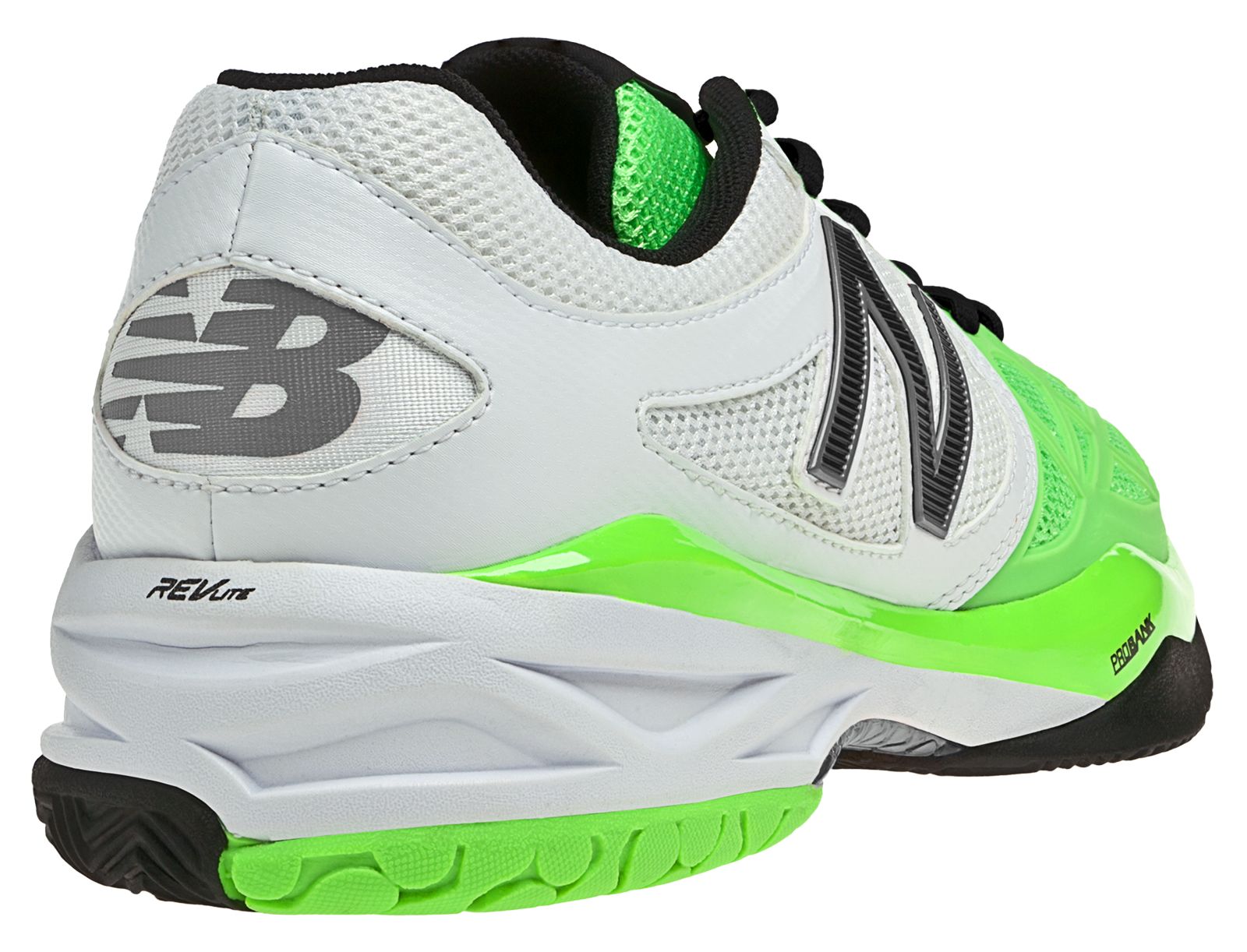 New Balance 996, White with Neon Green &amp; Black