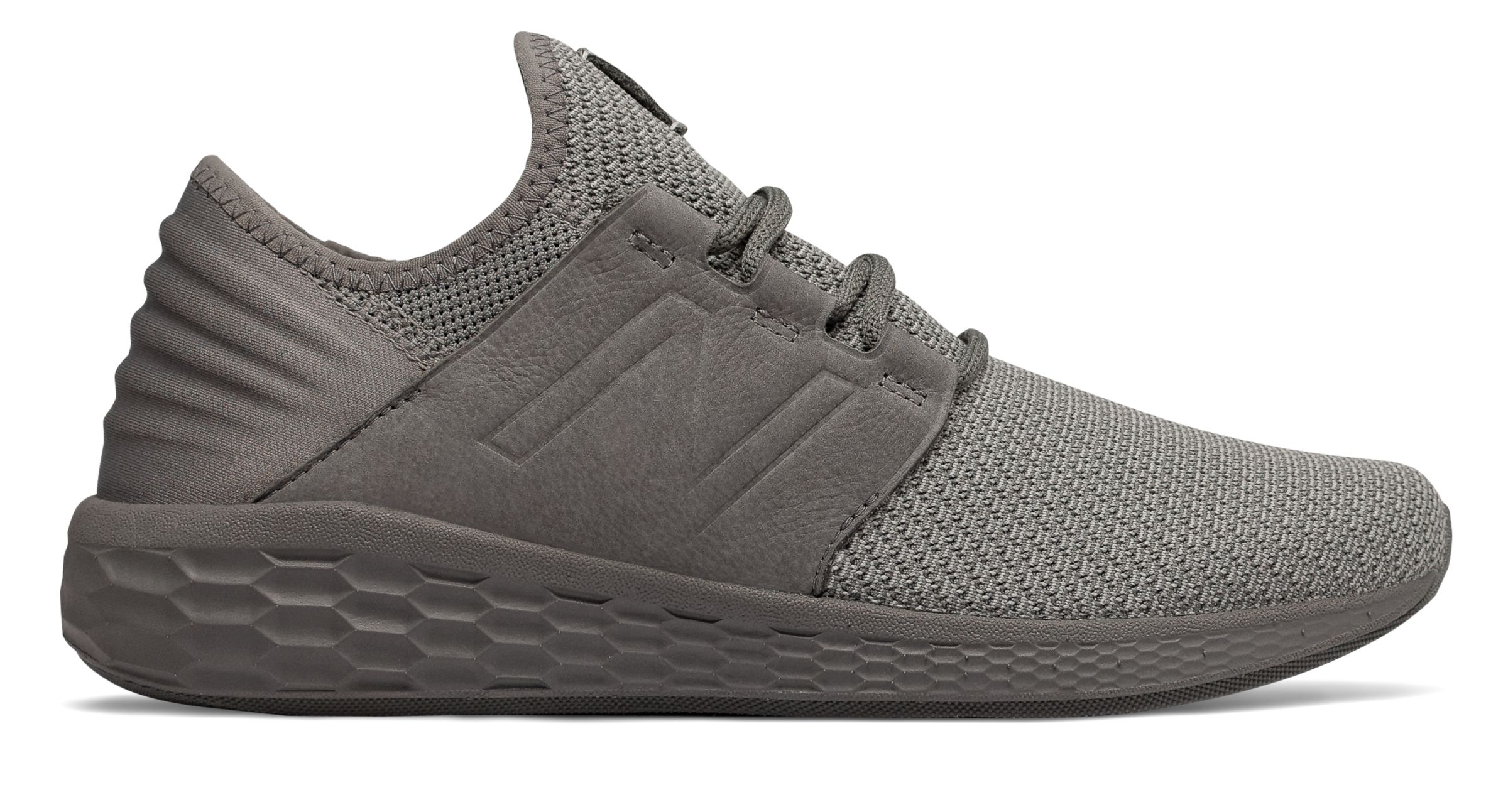 New Balance Fresh Foam Cruz v2 Nubuck Shoes - Castlerock/Team Away Grey - MCRUZNG2