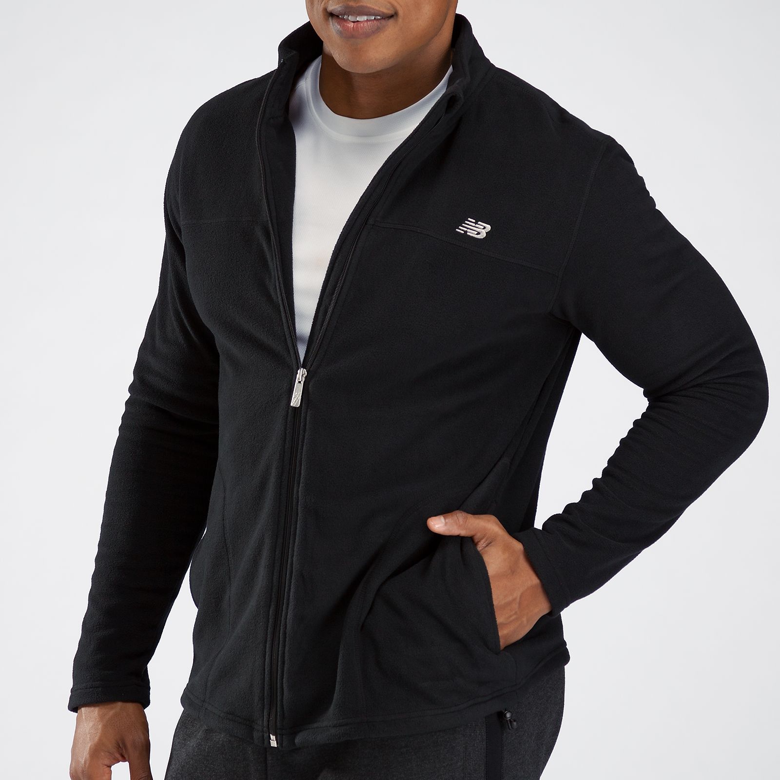 Essentials Micropolar Fleece Jacket, Black