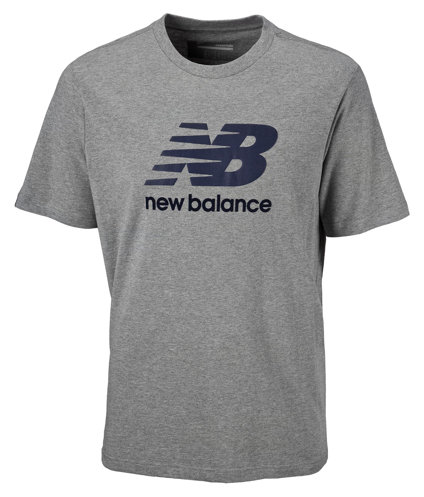 Essential Short-Sleeve Tee, Athletic Grey